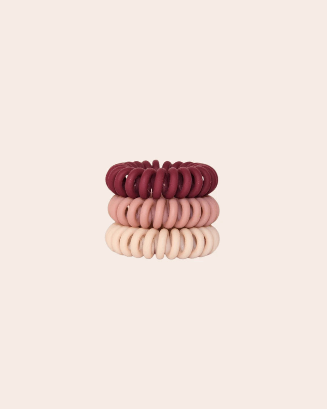 Elastique spirale cheveux - Lot de 3