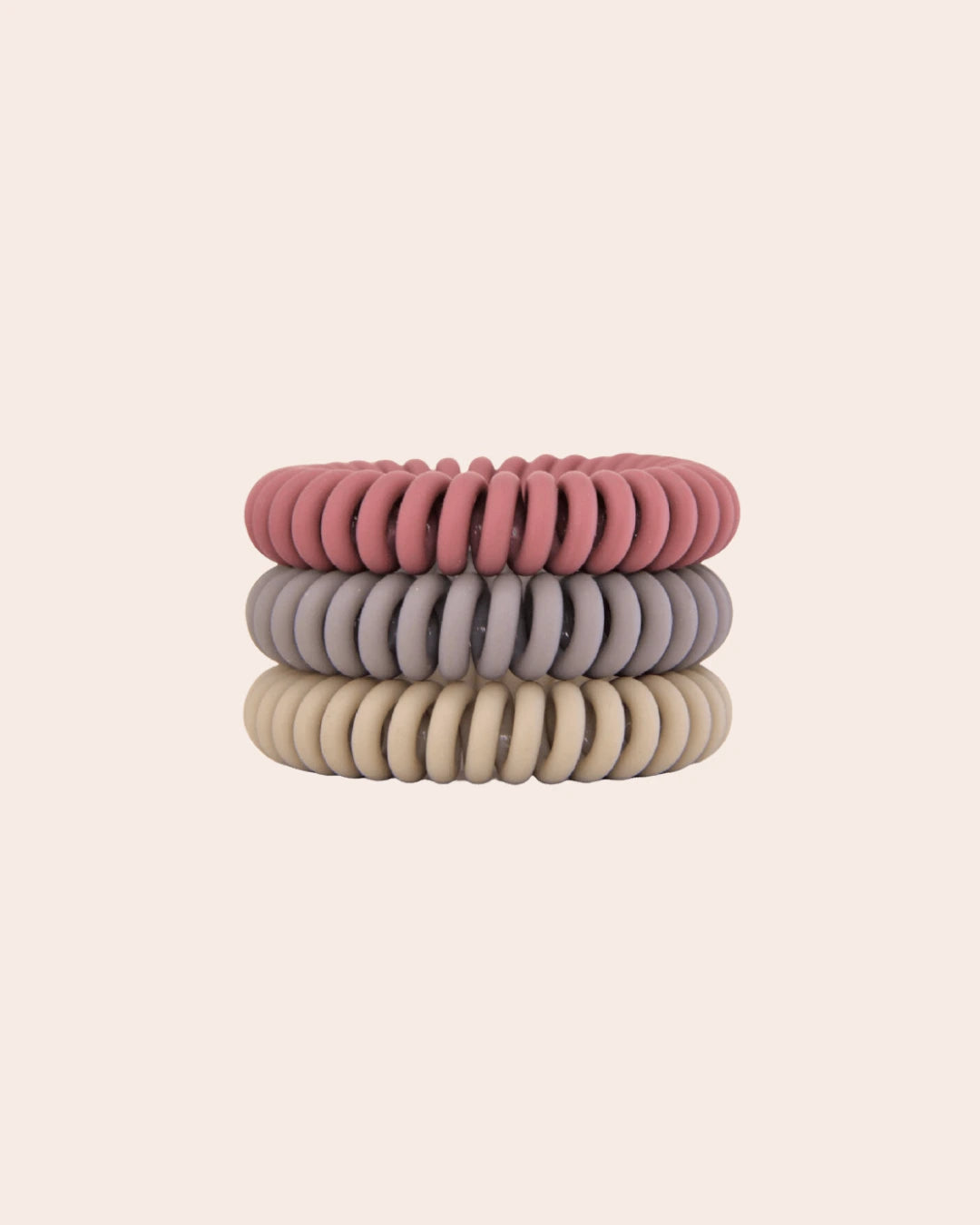 Elastique spirale cheveux - Lot de 3