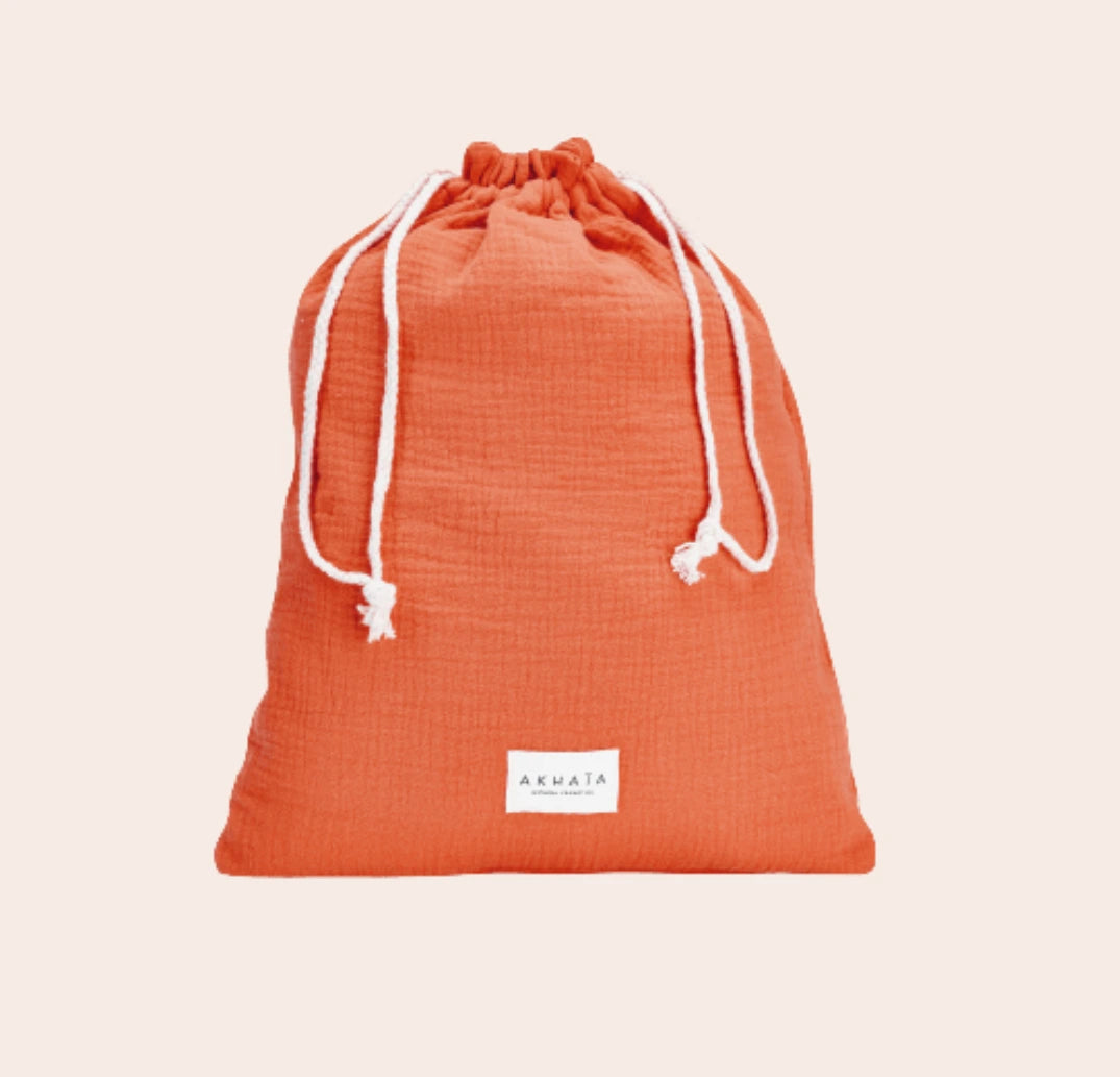 Pochon en gaze de coton