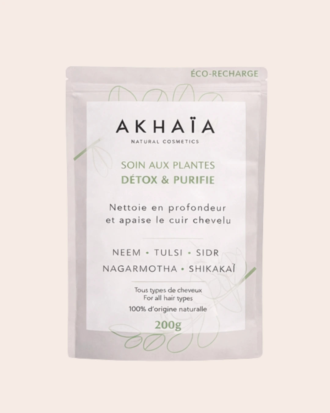 Soin cheveux détox aux poudres ayurvédique