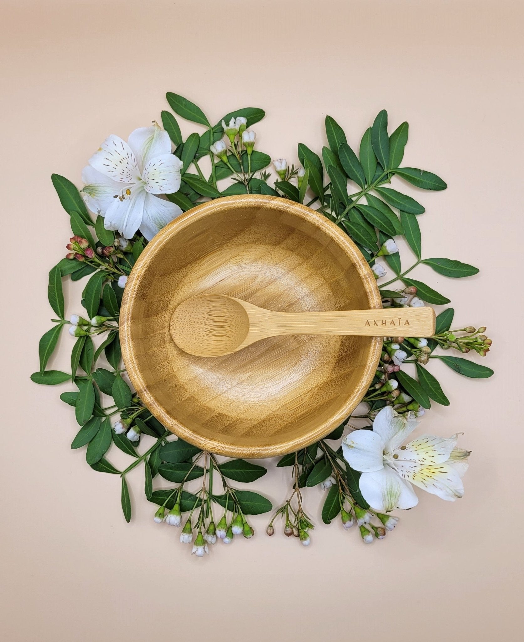 Bol bambou - Préparation de soins capillaires