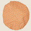 Bonnet chauffant aux graines de lin orange pour pose de soins capillaires