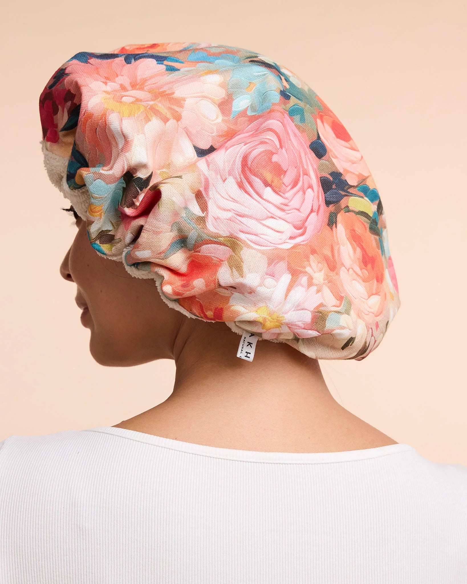 Bonnet pour les soins capillaires maison