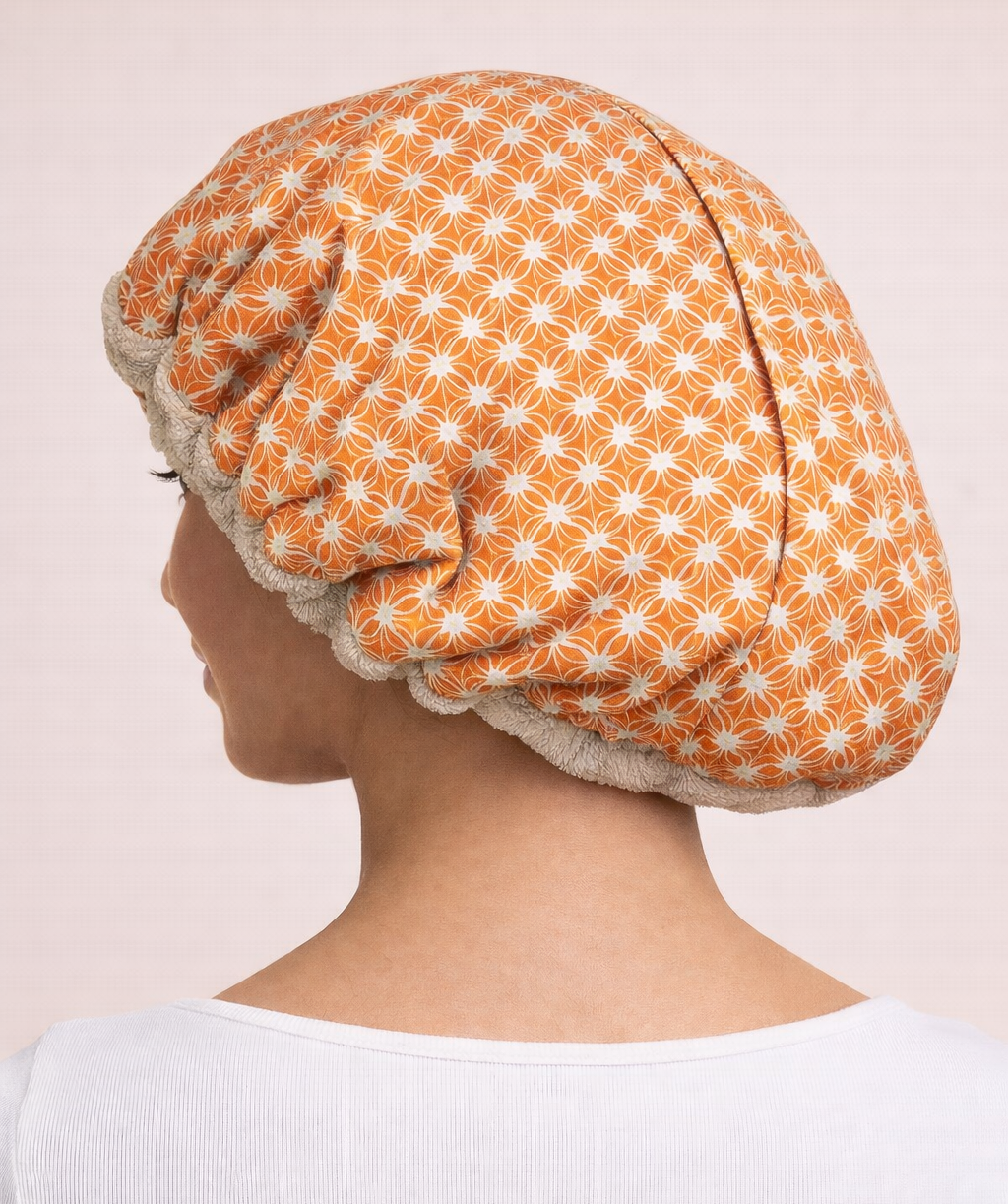 Bonnet chauffant aux graines de lin