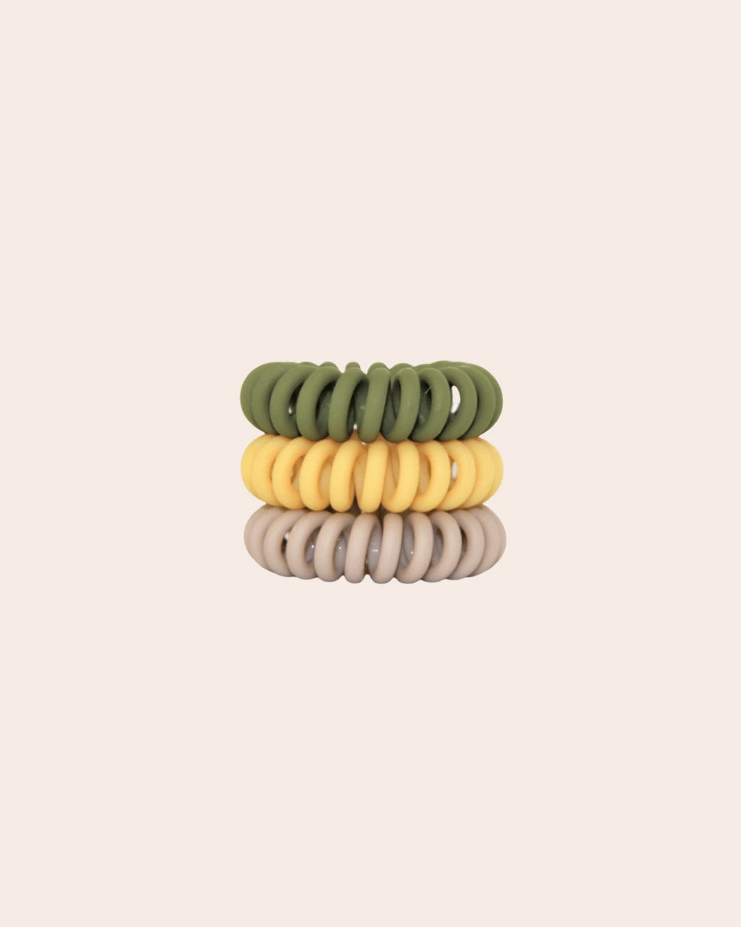 Elastique spirale cheveux - Lot de 3