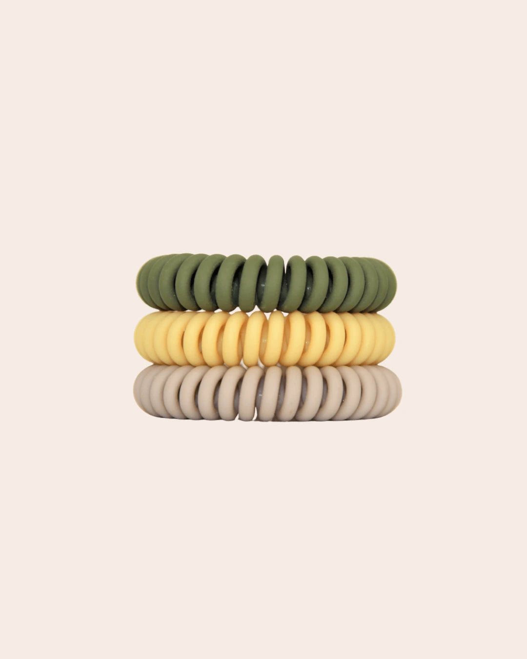 Elastique spirale cheveux - Lot de 3