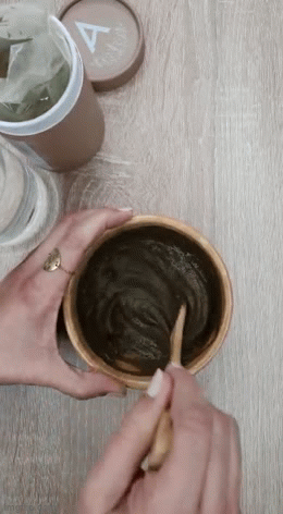 Masque cheveux fortifiant aux poudres ayurvédiques 