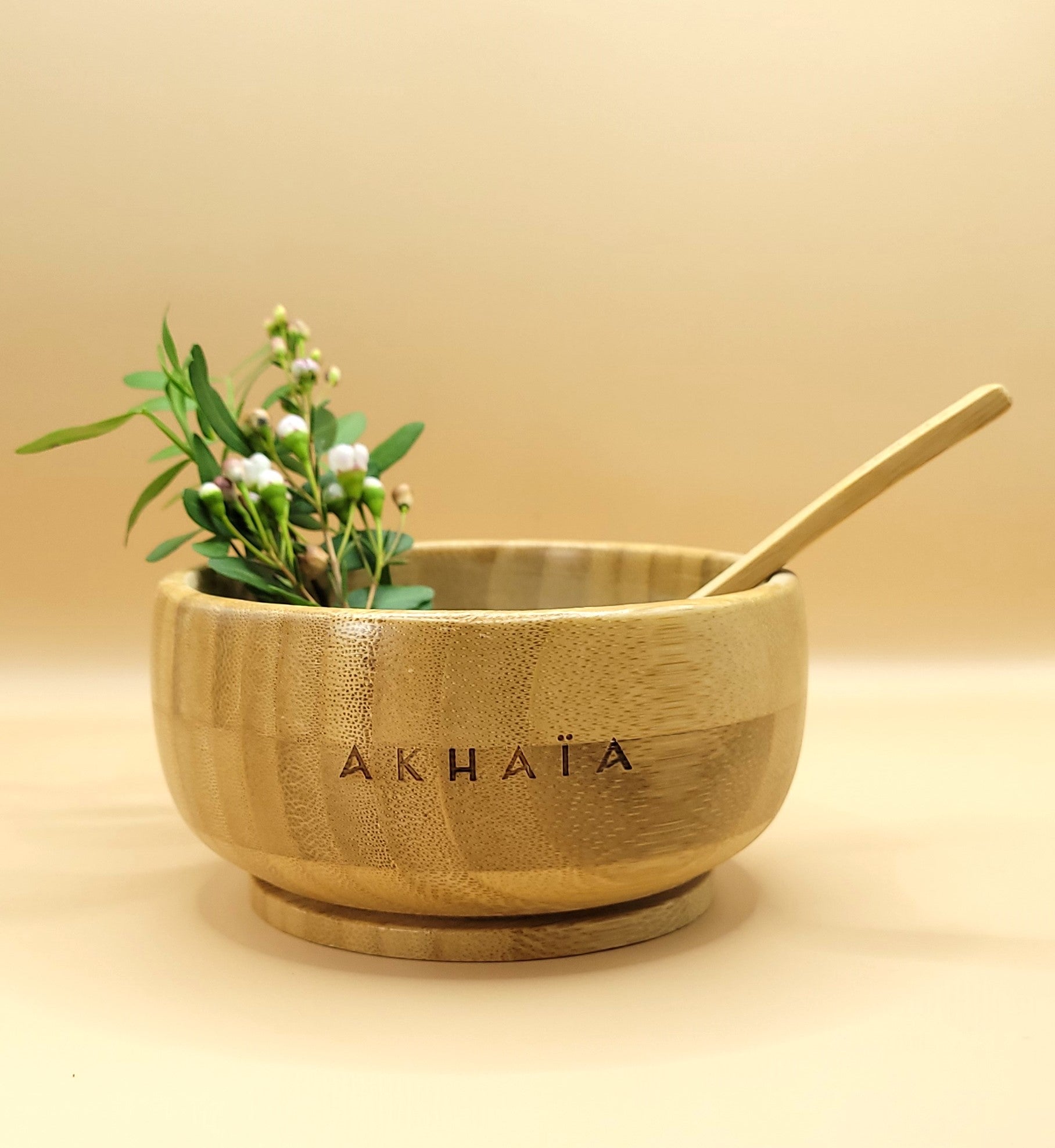 Bol bambou - Préparation de soins capillaires