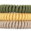 Elastique spirale cheveux - Lot de 3