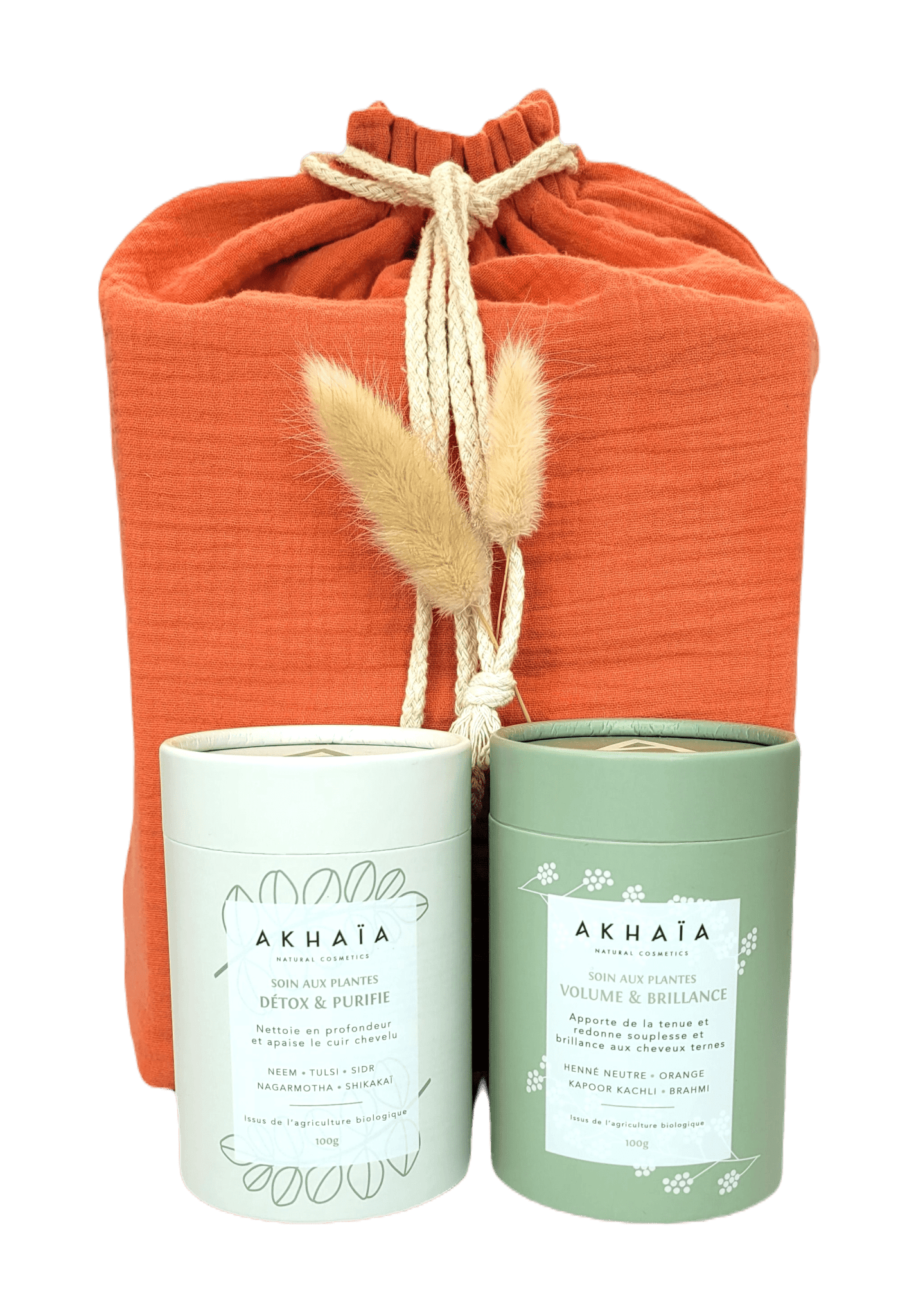 Routine capillaire aux plantes